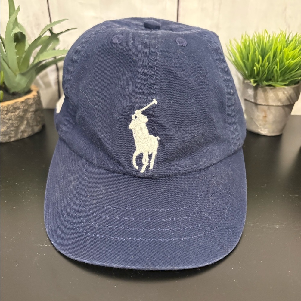 Ralph Lauren Polo cap, navy, kids size 4-7